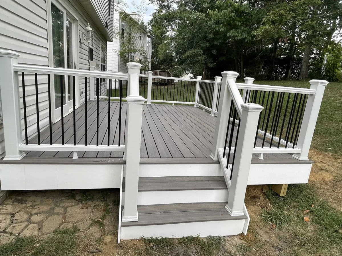 deck after