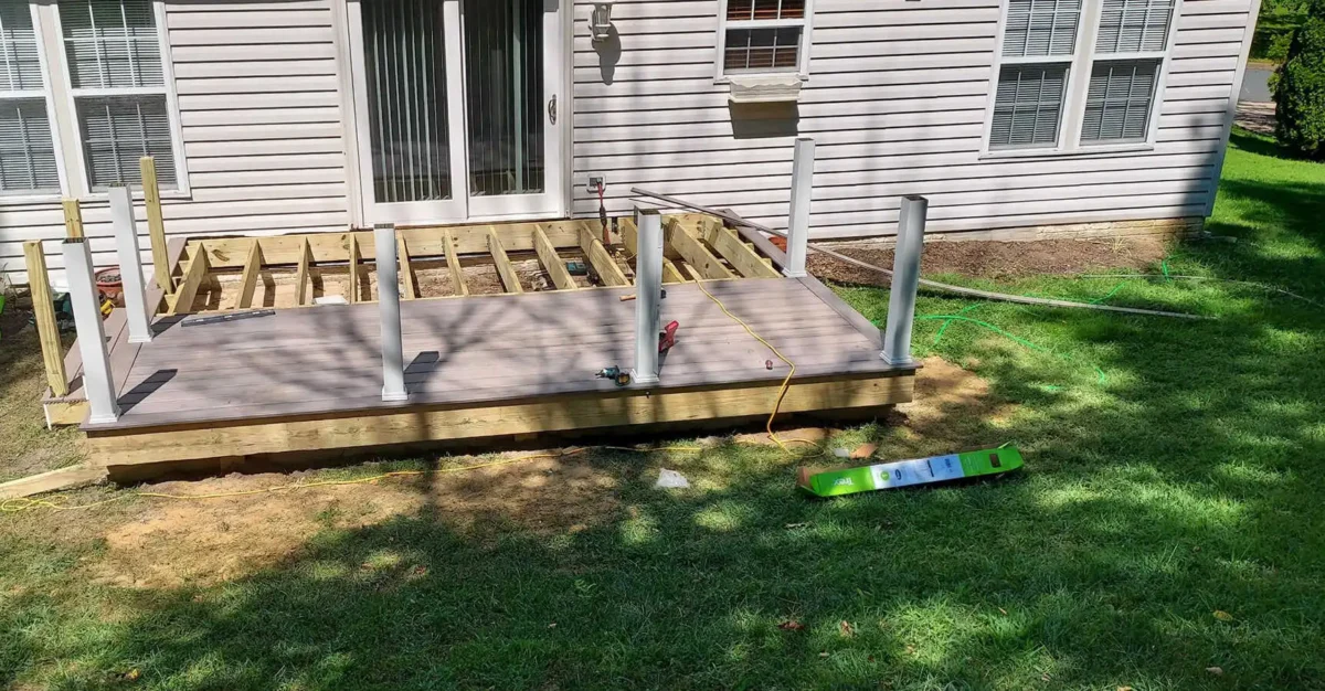 deck before